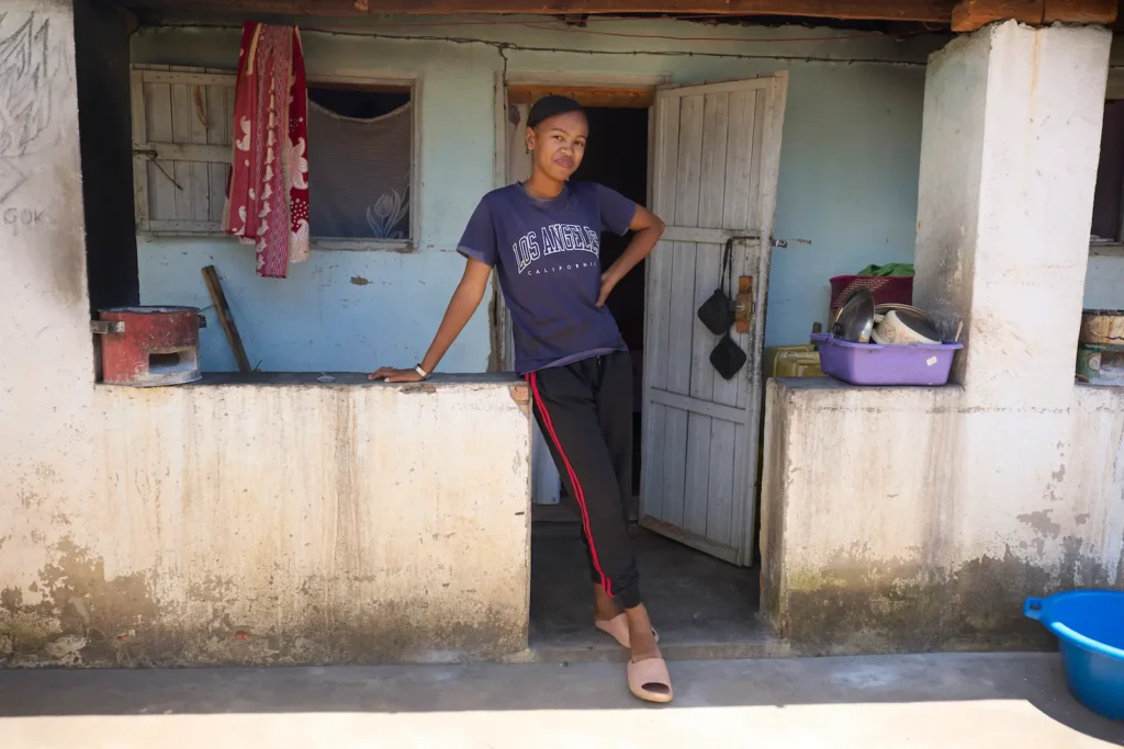 Urcilla, 23 ans, étudiante en sociologie politique à l’Université de Fianarantsoa