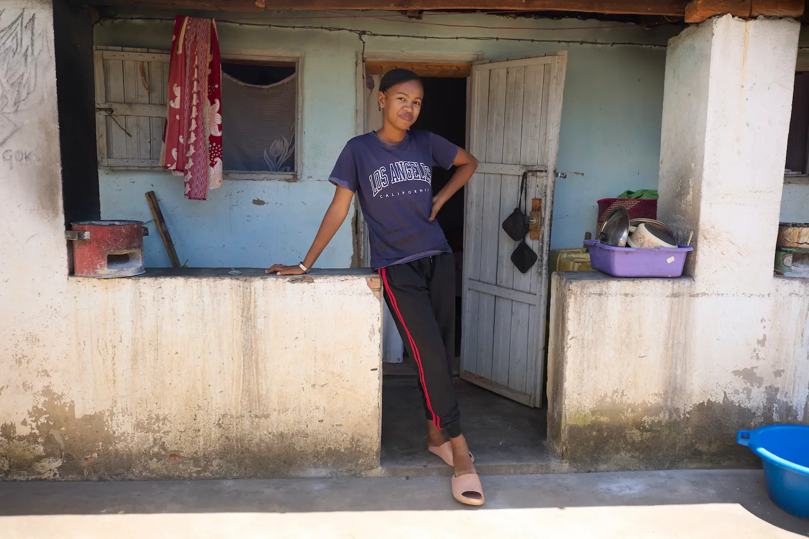 Urcilla, 23 ans, étudiante en sociologie politique à l’Université de Fianarantsoa